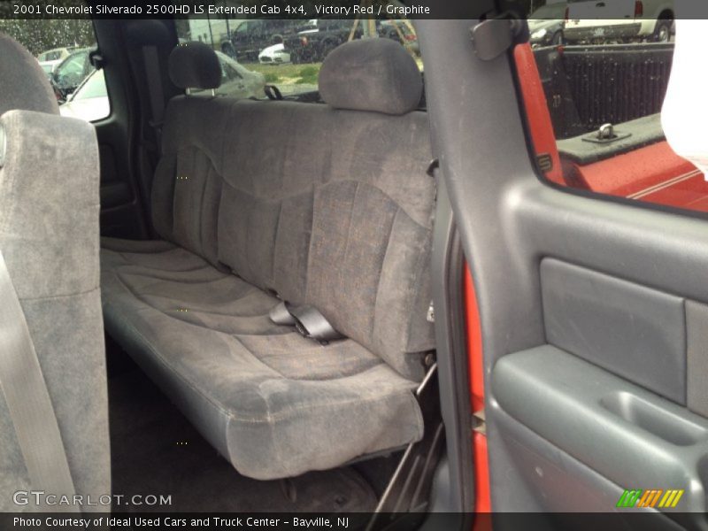 Rear Seat of 2001 Silverado 2500HD LS Extended Cab 4x4