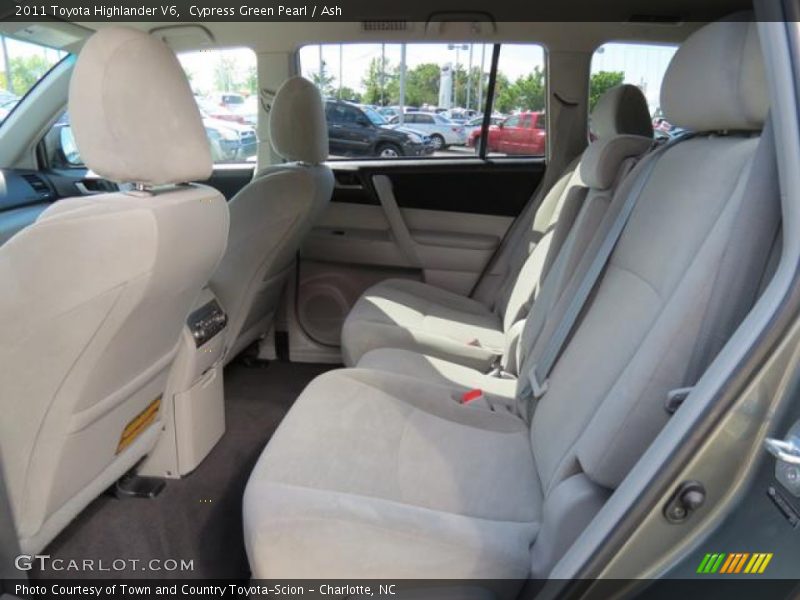 Cypress Green Pearl / Ash 2011 Toyota Highlander V6