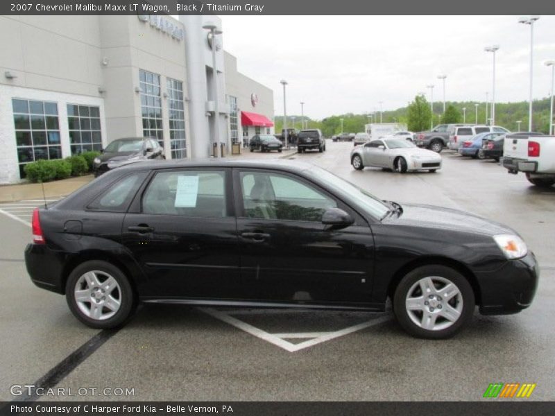 Black / Titanium Gray 2007 Chevrolet Malibu Maxx LT Wagon