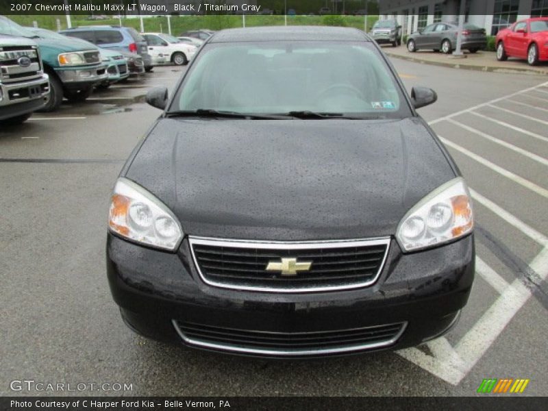 Black / Titanium Gray 2007 Chevrolet Malibu Maxx LT Wagon