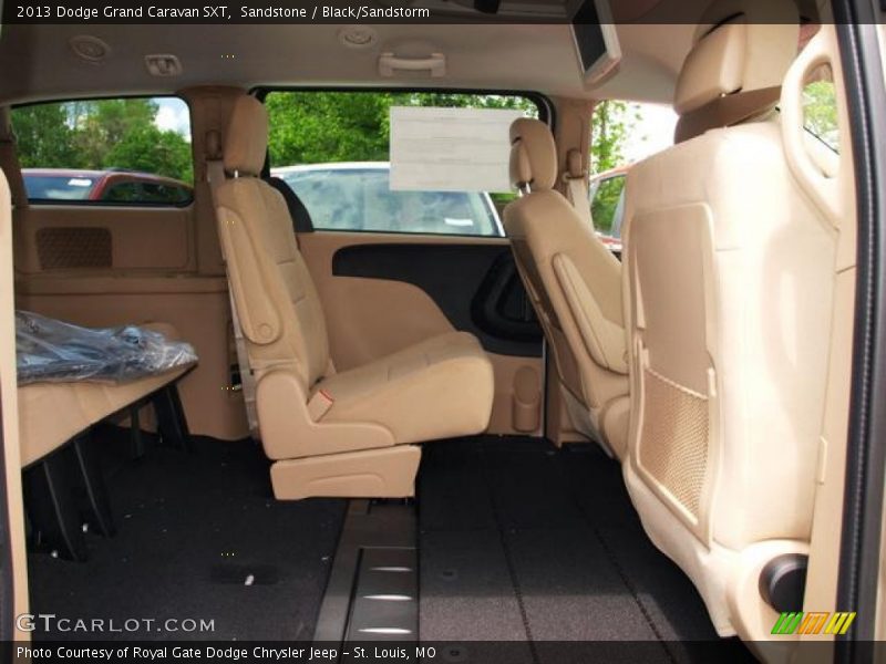 Sandstone / Black/Sandstorm 2013 Dodge Grand Caravan SXT