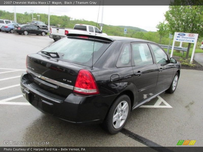 Black / Titanium Gray 2007 Chevrolet Malibu Maxx LT Wagon