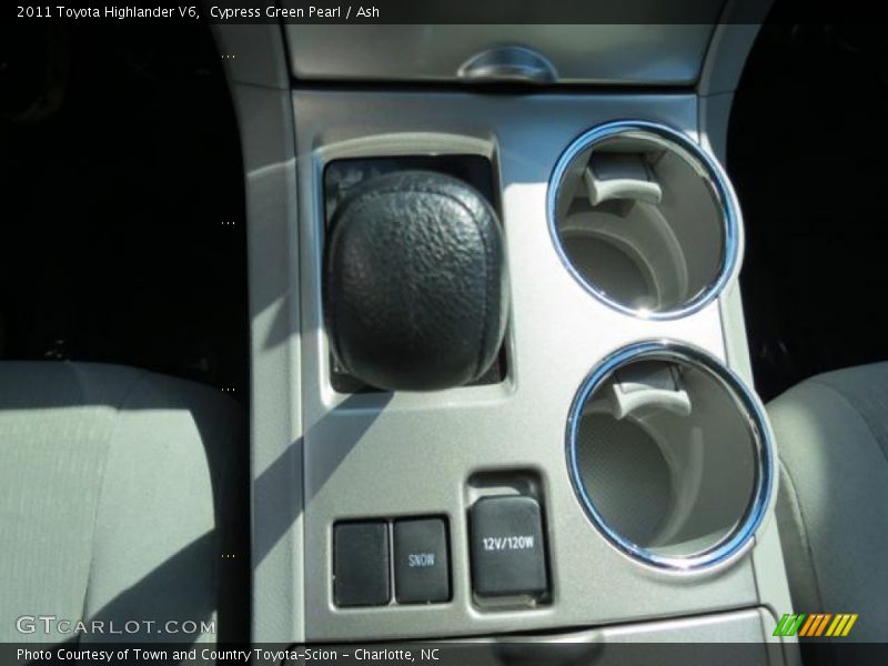 Cypress Green Pearl / Ash 2011 Toyota Highlander V6