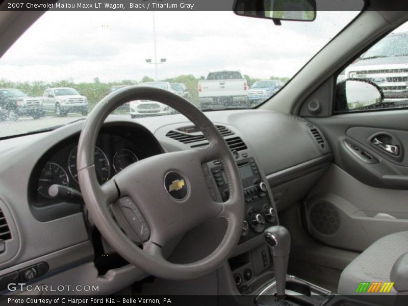 Black / Titanium Gray 2007 Chevrolet Malibu Maxx LT Wagon