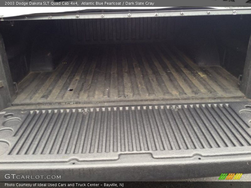 Atlantic Blue Pearlcoat / Dark Slate Gray 2003 Dodge Dakota SLT Quad Cab 4x4