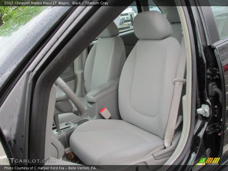 Black / Titanium Gray 2007 Chevrolet Malibu Maxx LT Wagon