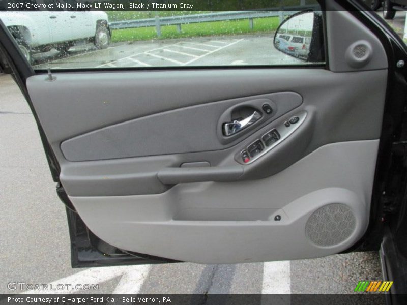 Black / Titanium Gray 2007 Chevrolet Malibu Maxx LT Wagon