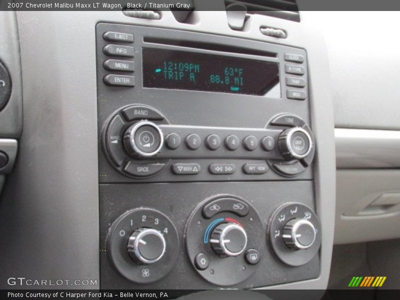 Black / Titanium Gray 2007 Chevrolet Malibu Maxx LT Wagon