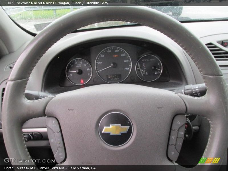 Black / Titanium Gray 2007 Chevrolet Malibu Maxx LT Wagon