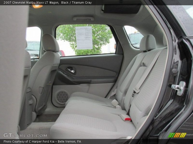 Black / Titanium Gray 2007 Chevrolet Malibu Maxx LT Wagon
