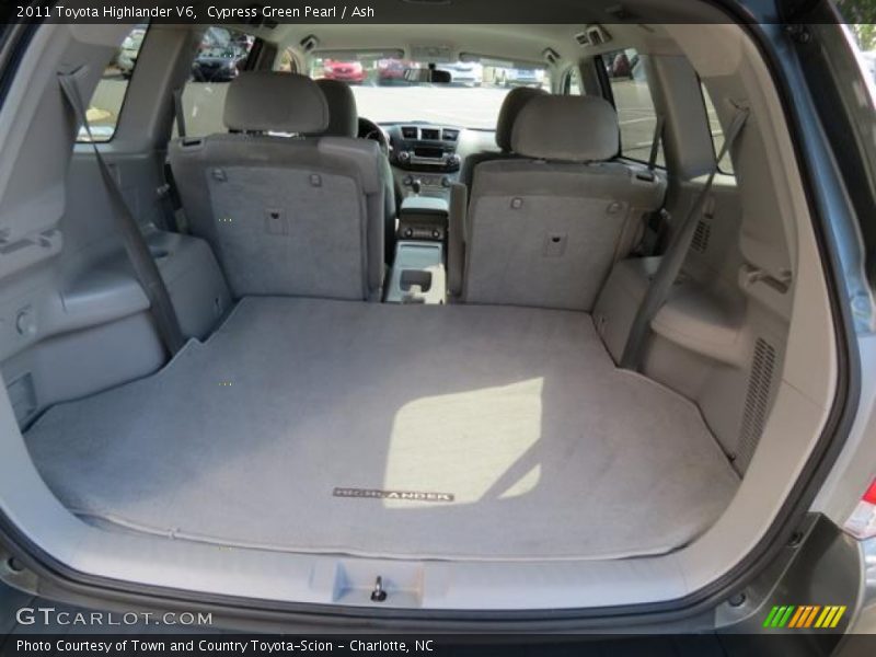 Cypress Green Pearl / Ash 2011 Toyota Highlander V6