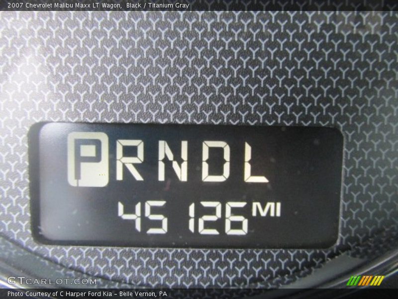 Black / Titanium Gray 2007 Chevrolet Malibu Maxx LT Wagon