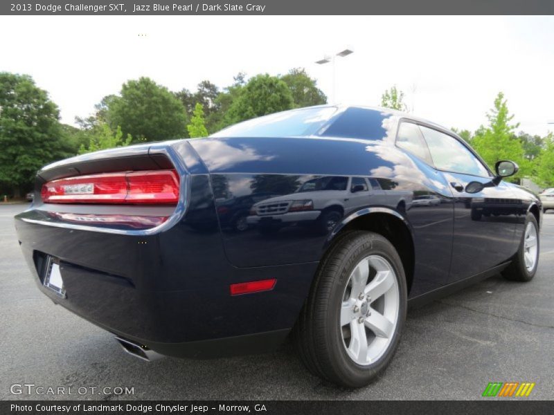 Jazz Blue Pearl / Dark Slate Gray 2013 Dodge Challenger SXT