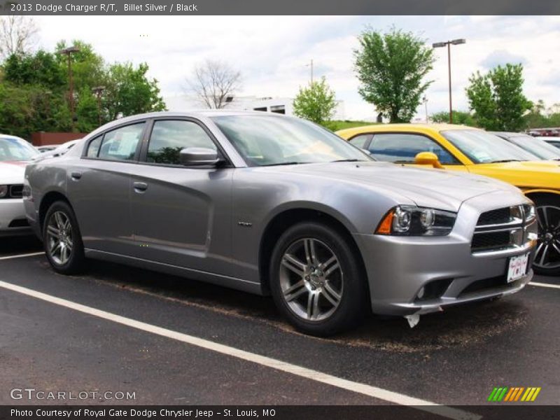 Billet Silver / Black 2013 Dodge Charger R/T