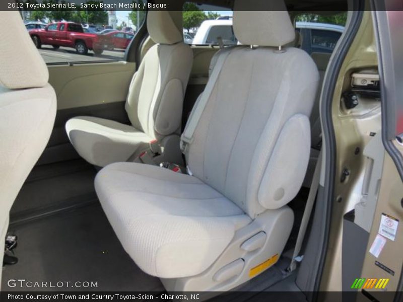 Sandy Beach Metallic / Bisque 2012 Toyota Sienna LE