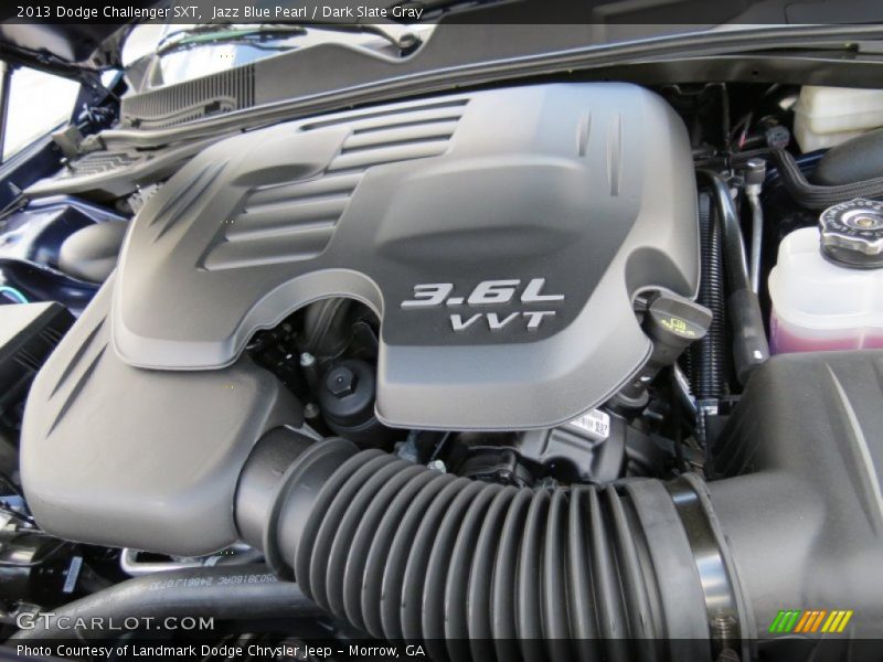 Jazz Blue Pearl / Dark Slate Gray 2013 Dodge Challenger SXT