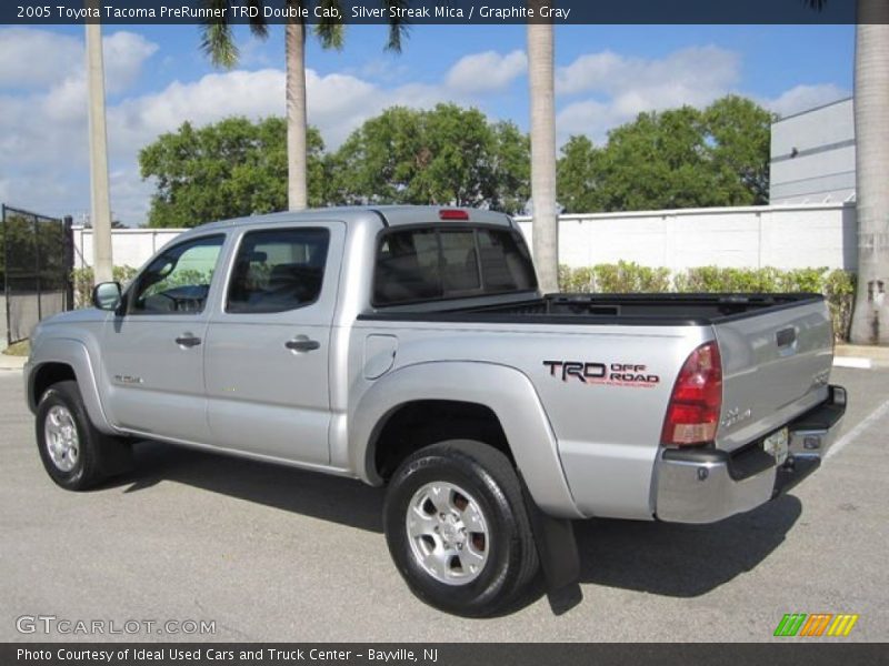 Silver Streak Mica / Graphite Gray 2005 Toyota Tacoma PreRunner TRD Double Cab