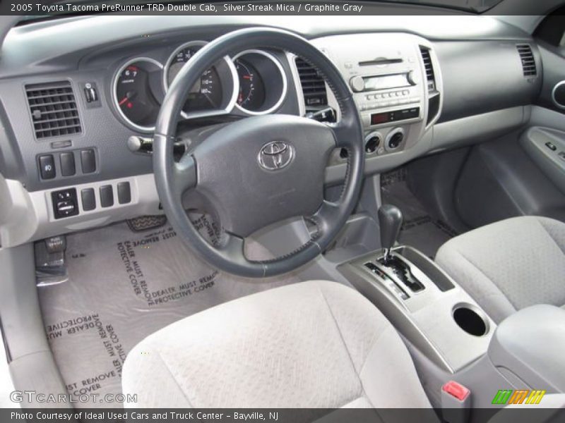  2005 Tacoma PreRunner TRD Double Cab Graphite Gray Interior