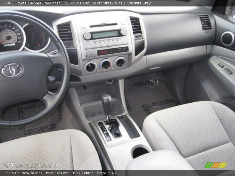 Silver Streak Mica / Graphite Gray 2005 Toyota Tacoma PreRunner TRD Double Cab