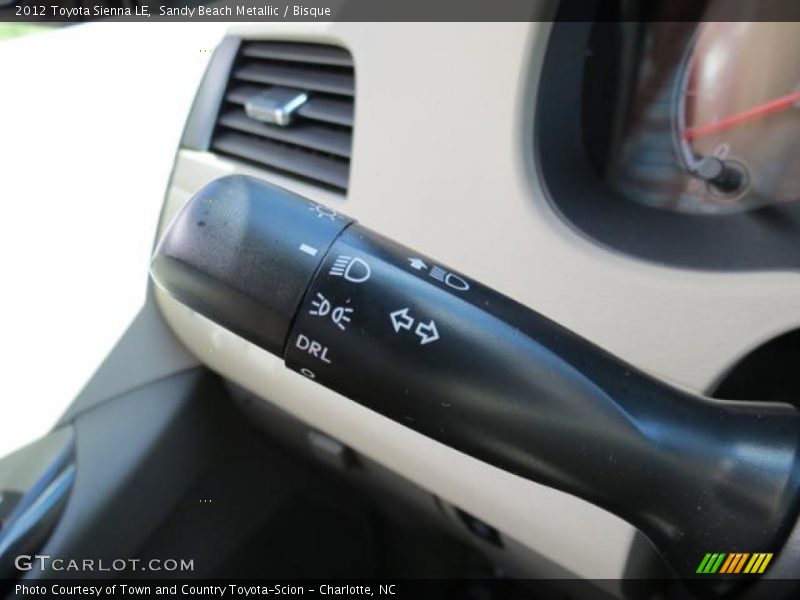 Sandy Beach Metallic / Bisque 2012 Toyota Sienna LE