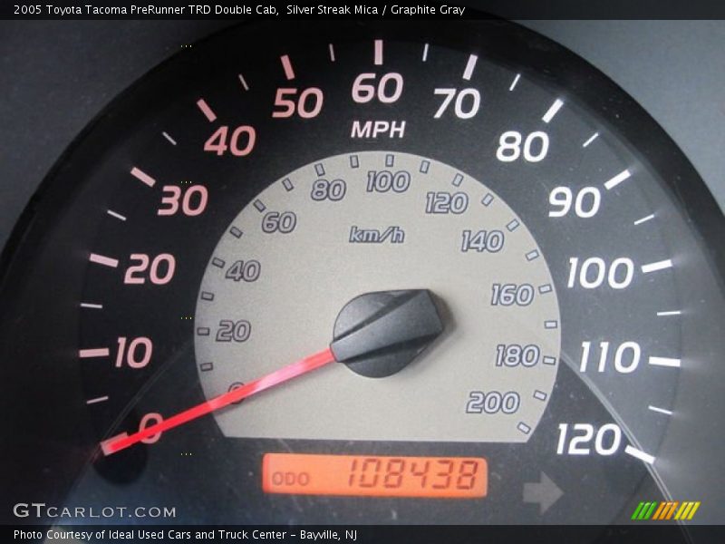 Silver Streak Mica / Graphite Gray 2005 Toyota Tacoma PreRunner TRD Double Cab