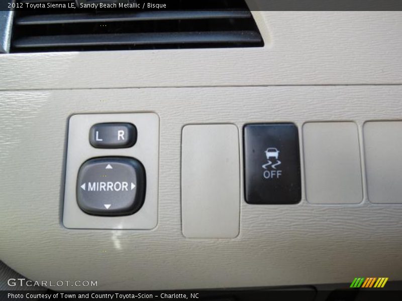 Sandy Beach Metallic / Bisque 2012 Toyota Sienna LE