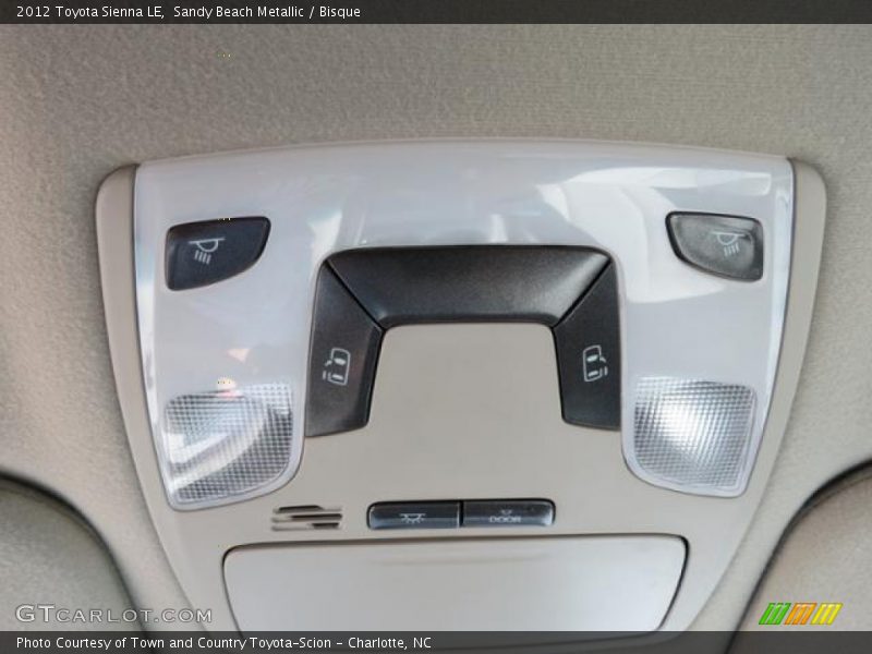 Sandy Beach Metallic / Bisque 2012 Toyota Sienna LE