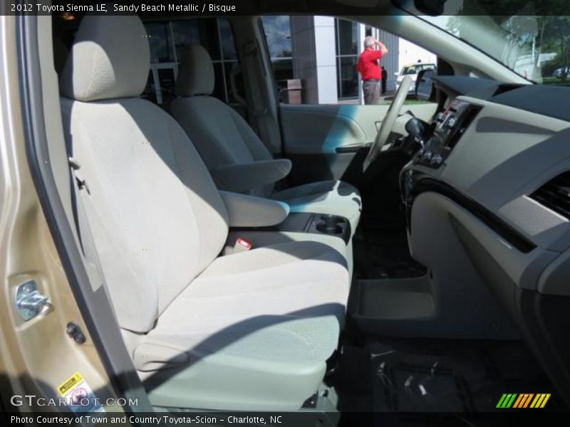Sandy Beach Metallic / Bisque 2012 Toyota Sienna LE