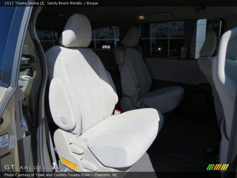 Sandy Beach Metallic / Bisque 2012 Toyota Sienna LE