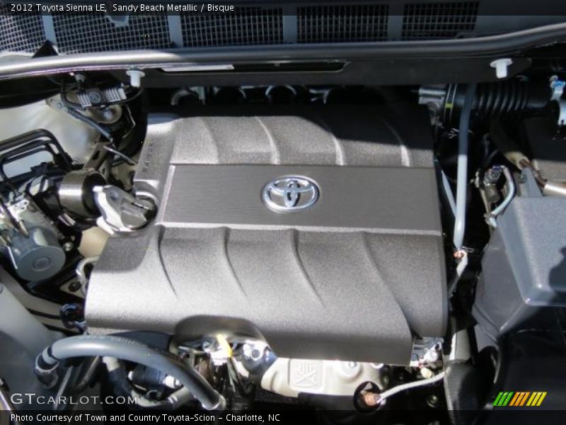 Sandy Beach Metallic / Bisque 2012 Toyota Sienna LE