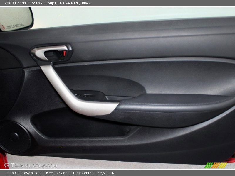 Rallye Red / Black 2008 Honda Civic EX-L Coupe