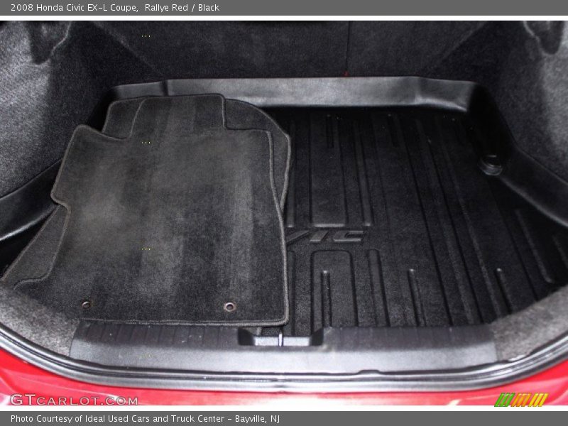 Rallye Red / Black 2008 Honda Civic EX-L Coupe
