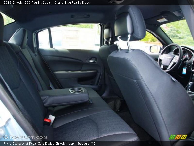 Crystal Blue Pearl / Black 2013 Chrysler 200 Touring Sedan