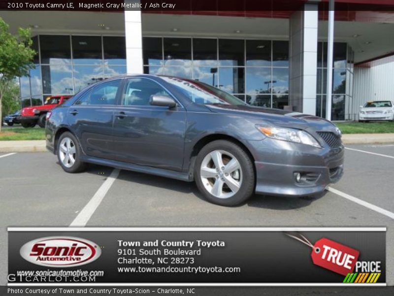 Magnetic Gray Metallic / Ash Gray 2010 Toyota Camry LE