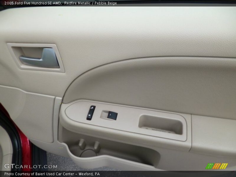 Redfire Metallic / Pebble Beige 2005 Ford Five Hundred SE AWD