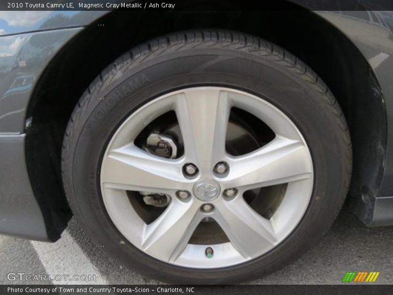 Magnetic Gray Metallic / Ash Gray 2010 Toyota Camry LE