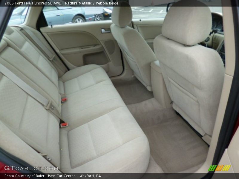 Rear Seat of 2005 Five Hundred SE AWD