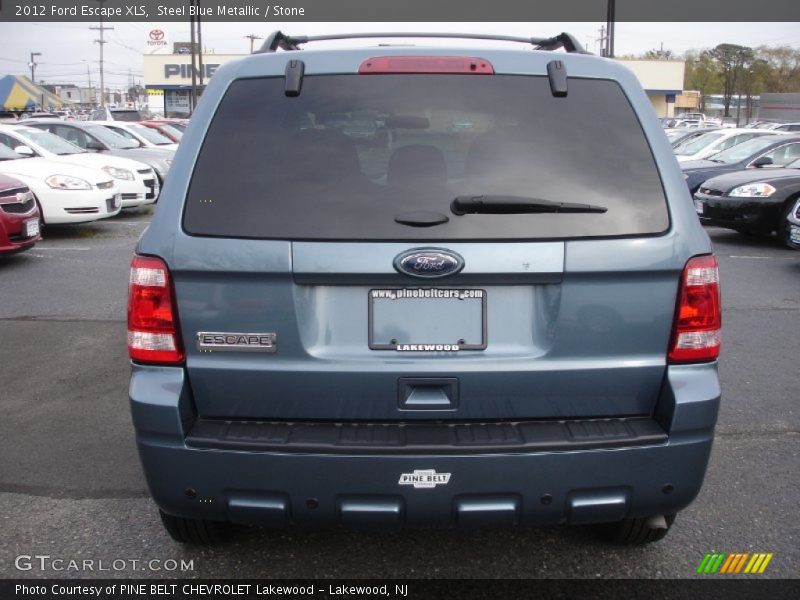 Steel Blue Metallic / Stone 2012 Ford Escape XLS