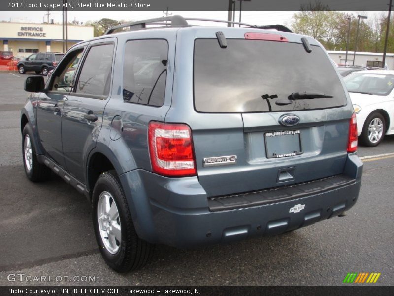 Steel Blue Metallic / Stone 2012 Ford Escape XLS