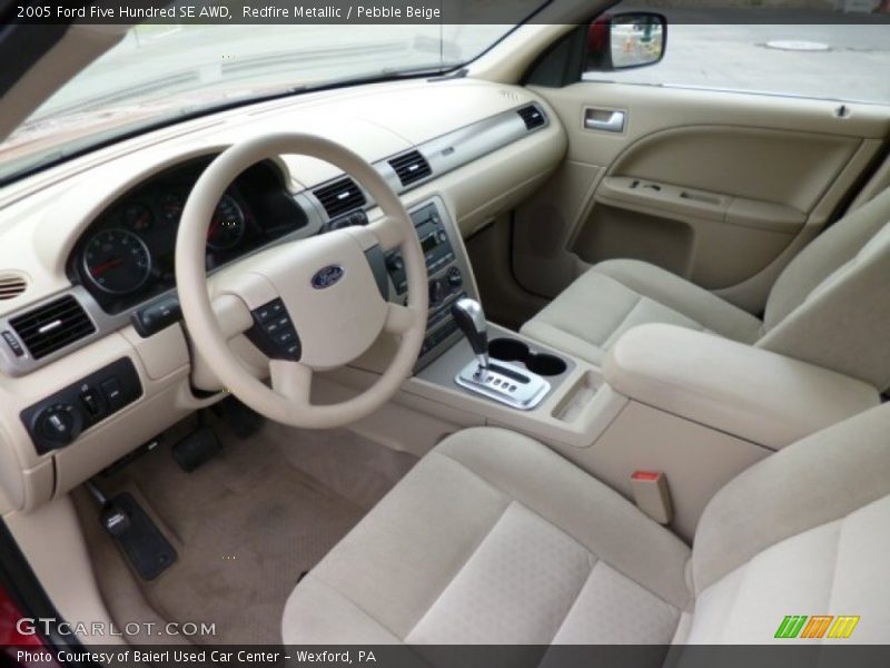 Pebble Beige Interior - 2005 Five Hundred SE AWD 