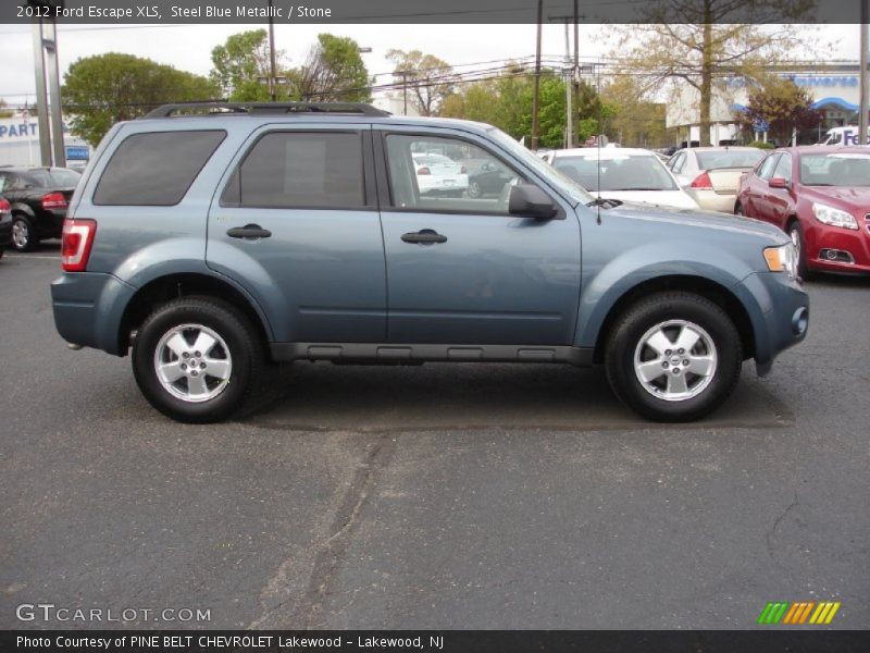 Steel Blue Metallic / Stone 2012 Ford Escape XLS
