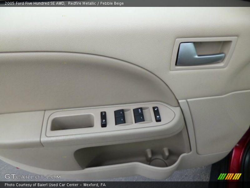 Redfire Metallic / Pebble Beige 2005 Ford Five Hundred SE AWD