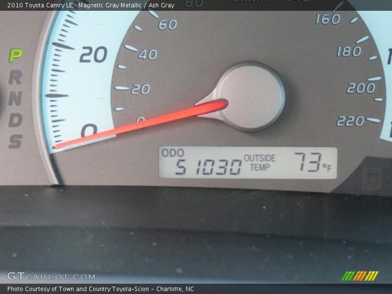Magnetic Gray Metallic / Ash Gray 2010 Toyota Camry LE