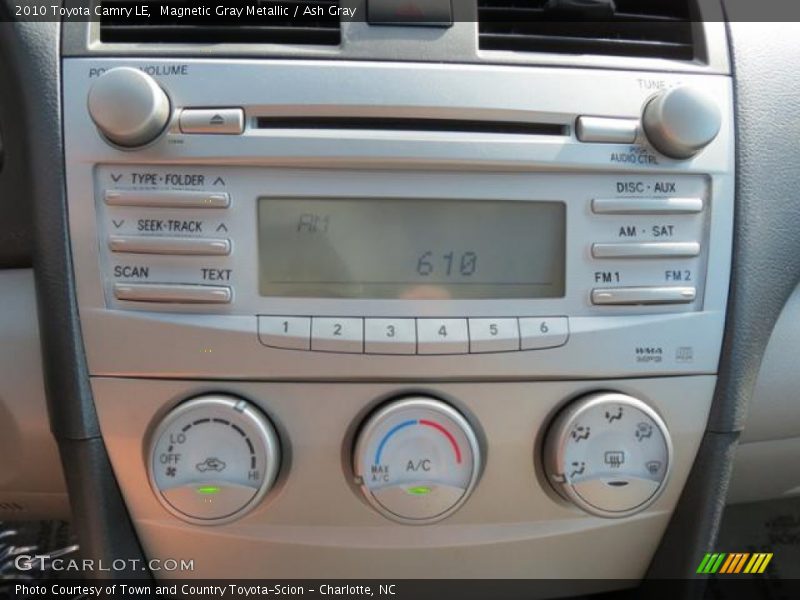 Magnetic Gray Metallic / Ash Gray 2010 Toyota Camry LE