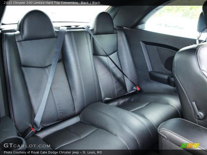 Black / Black 2013 Chrysler 200 Limited Hard Top Convertible