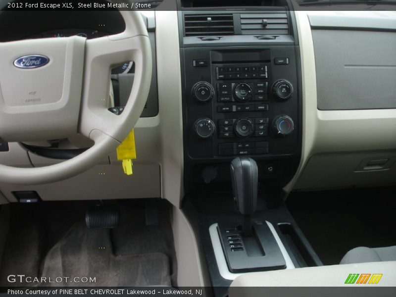Steel Blue Metallic / Stone 2012 Ford Escape XLS