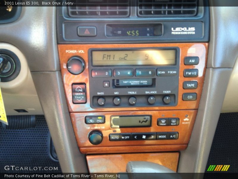 Black Onyx / Ivory 2001 Lexus ES 300