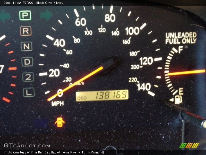 Black Onyx / Ivory 2001 Lexus ES 300