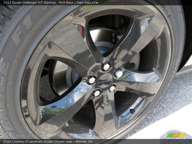  2013 Challenger R/T Blacktop Wheel