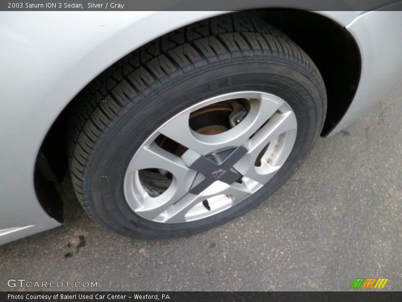 Silver / Gray 2003 Saturn ION 3 Sedan